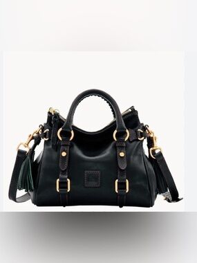 Dooney & Burke Micro Florentine Satchel Black